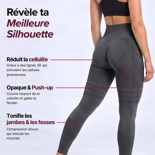 Legging Fit3D | Gris Foncé