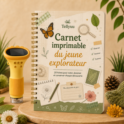 Carnet imprimable du jeune explorateur