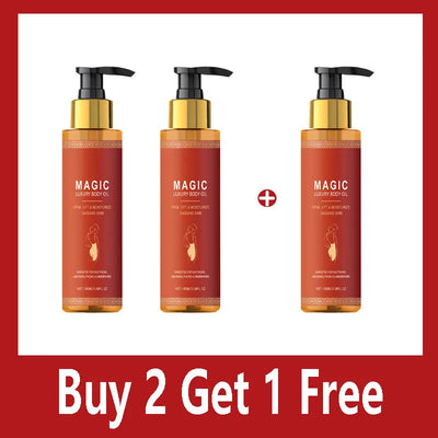 Huile corporelle raffermissante pour la réparation de la peau brillante, lisse, Anti-Cellulite, raffermissement, éclaircissement, améliore les soins de Massage hydratants secs