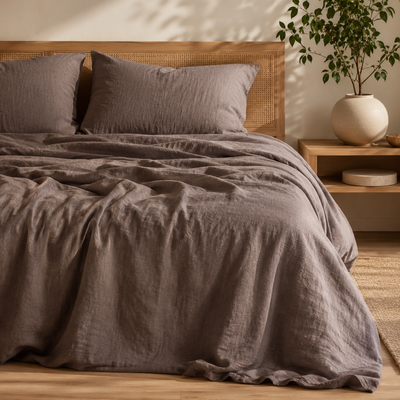 Ensemble de lit en lin lavé - Collection Signature™