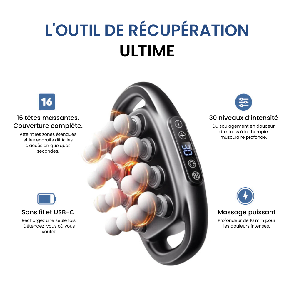 Masseur Tellyuu - Sérénité Pro™