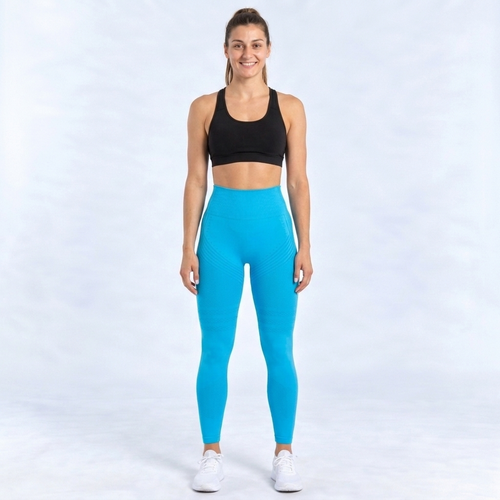 Legging Fit3D | Bleu
