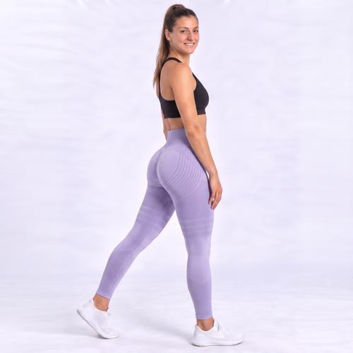 Legging Fit3D | Violet Clair
