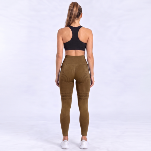 Legging Fit3D | Marron