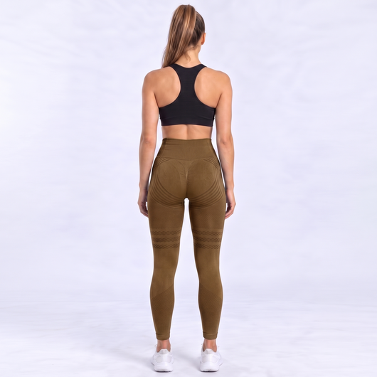 Legging Fit3D | Marron