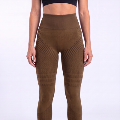 Legging Fit3D | Marron