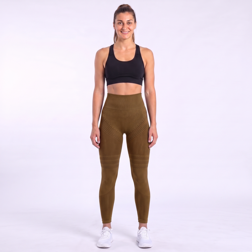 Legging Fit3D | Marron