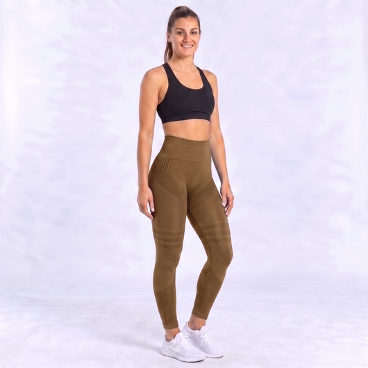 Legging Fit3D | Marron