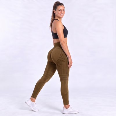 Legging Fit3D | Marron