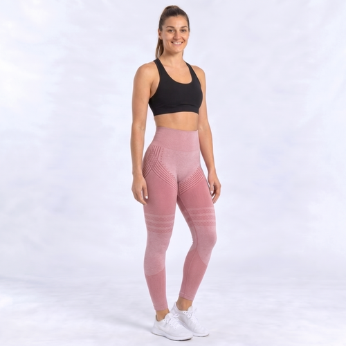 Legging Fit3D | Rose Pâle